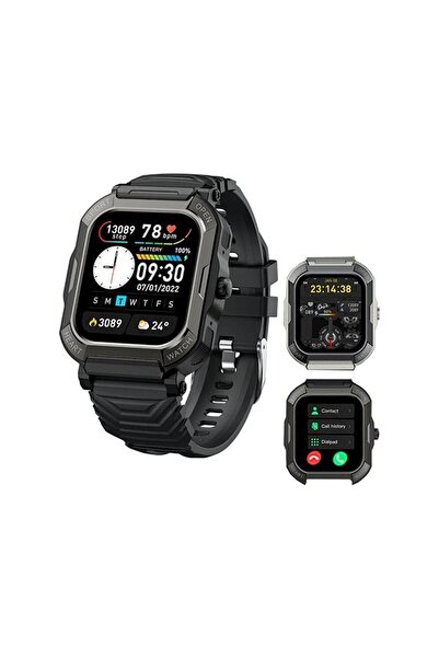 fulina Smart Watches for Men with Bluetooth Call (Answer/Make Call),New Fitness Tracker, (Black)