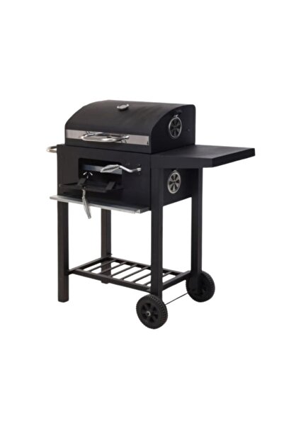 Vaggan Ψησταριά κάρβουνου και καπνιστήρι, με καπάκι, θερμόμετρο και αποθηκευτ...