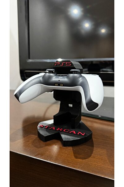 3DMOBIFY PS5 Kolu İçin Çift Katlı Organizer Stand – Sağlam & Estetik