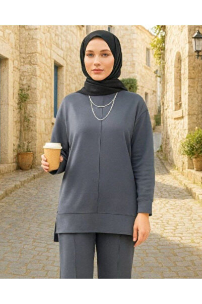 Hugglii طقم حجاب يومي مريح من قماش أوشو