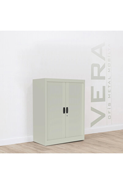 verametal Avcı Sürgülü Dosya Dolabı Malzeme Metal Arşiv Av Dolabı Kiler Ofis Raflı