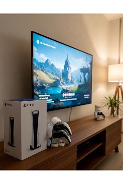 3DMOBIFY PS5 Kolu İçin Çift Katlı Organizer Stand – Sağlam & Estetik