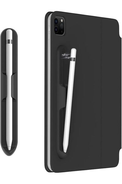 LOVE MEI Adhesive Sticker Holder for Apple Pencil (1st & 2nd Gen) - Silicone Strong Adhesive Magneti