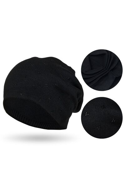 Other Căciulă PETERSON pentru femei cu cristale negre