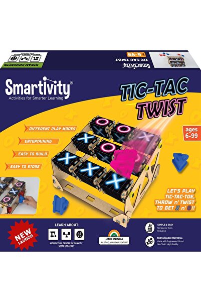 Smartivity لعبة تيك تاك تويست (صنع في الهند)