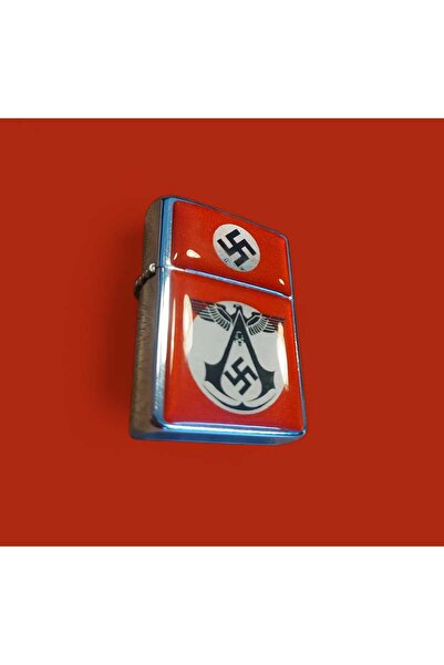 kho military design NZ.Amblemli Benzinli Çakmak Modeli (Çalışır Durumda)