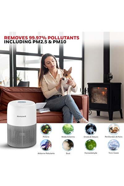 HONEYWELL Air Purifier for Home & Office - Air Touch V1 (3-in-1 H13 HEPA & Activated Carbon)