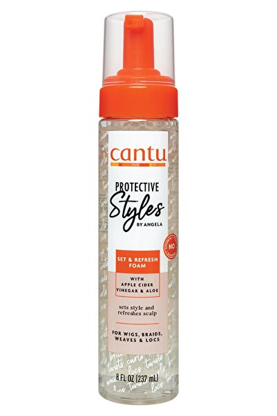 Cantu Shea Butter Cantu Мус за коса за къдрава коса, включително перуки, 237 ...