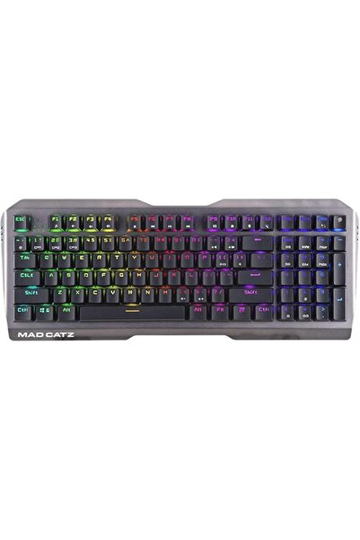 007 Mad Catz The Authentic S.T.R.I.K.E. 13 Mechanical Gaming Keyboard (KS83MMUSBL000-0) - Black