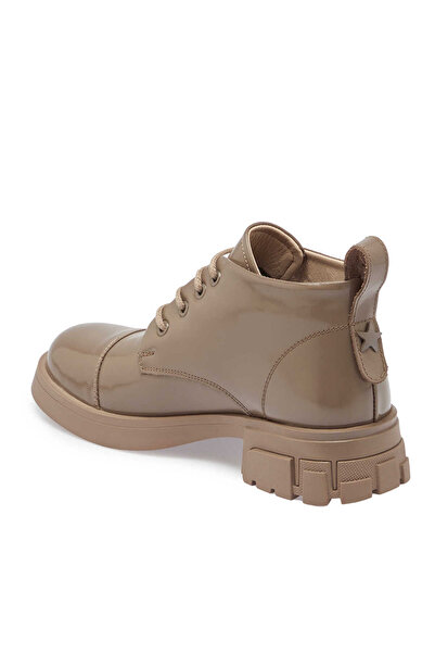 Tergan Vizon Hakiki Rugan Deri Kadın Casual Bot - K24K1BT67634-A81