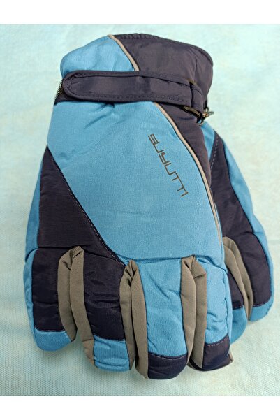 Kitti قفازات تزلج على الجليد مقاومة للماء مع صوف من الداخل
