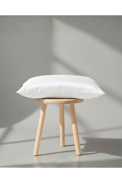 Cozy Home Halo Satin Pillowcase White 50X70