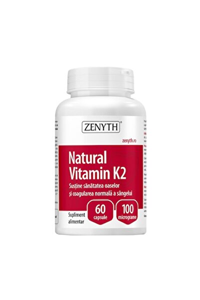 Zenyth Pharmaceuticals Supliment alimentar Vitamina K2, Zenyth, 60 capsule