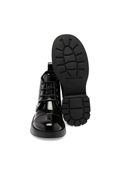 Tergan Siyah Hakiki Rugan Deri Kadın Casual Bot - K24K1BT67634-A07