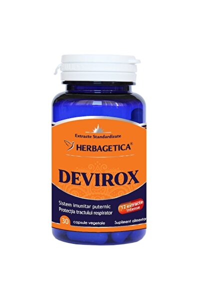 herbagetica Supliment alimentar Devirox Herbagetica, 30 capsule vegetale