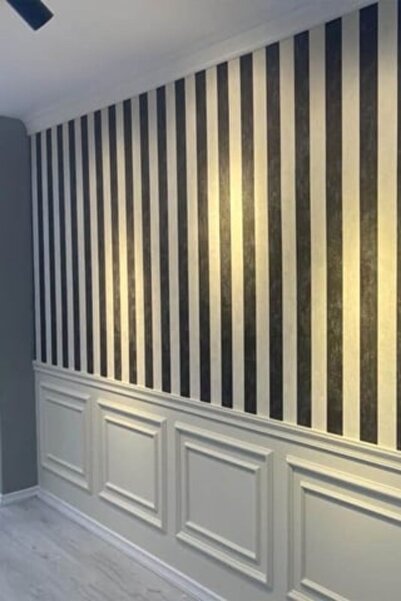 Dekonil Dekoratif Boyanabilir Duvar Çıtası, Bordür, Süpürgelik 2 Adet 120 Cm