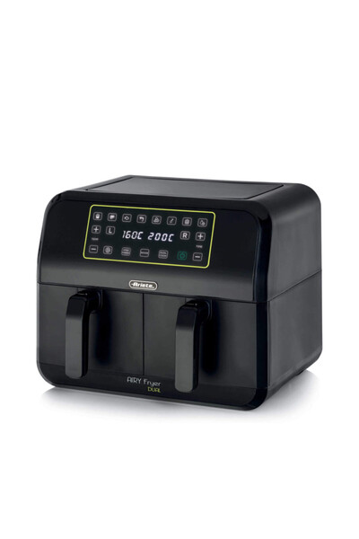 ARIETE Friteuză dublă cu aer cald DUAL 4623/00, 1700W, 8l, 8 programe, 35-200...