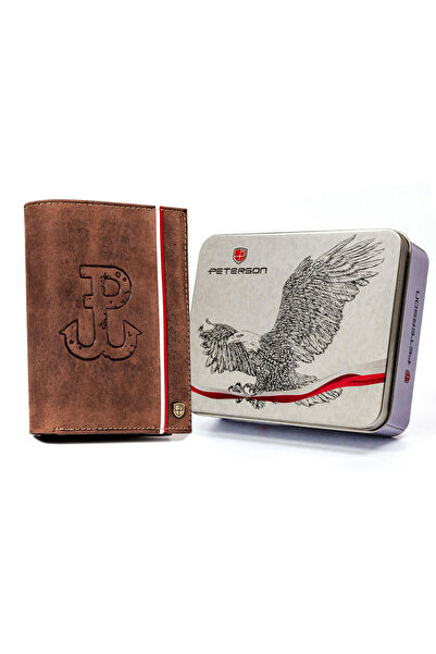 Other Large men's leather wallet with a patriotic motif - Peterson