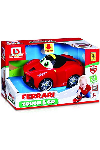 Bauer Spielwaren BB Junior Ferrari Touch-and-Go LaFerrari Toy Car, Red