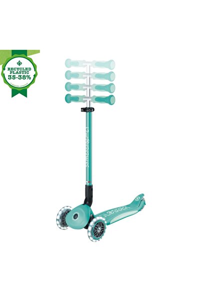 Globber Trotineta Go-Up 4 in 1 Deluxe Lights, , verde