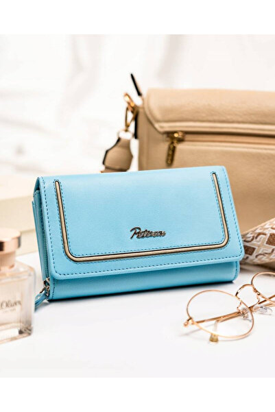 Other Portofel mare din piele pentru femei cu fermoar și capsă - Peterson