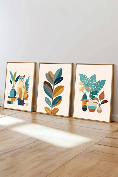 Dekorsiahome Set de masă pentru sufragerie, sufragerie, bucătărie, 3 piese, c...