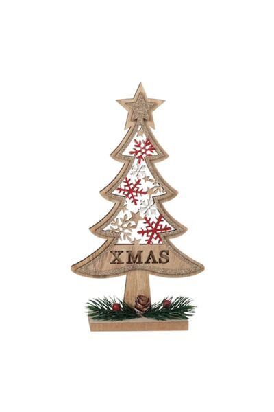 OEM Christmas wooden ornament, 22.5 cm