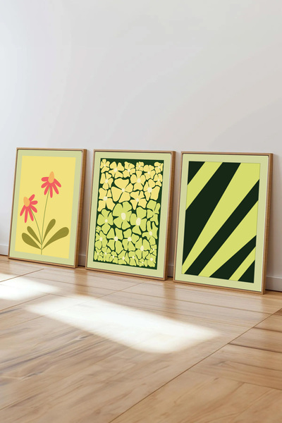 Dekorsiahome Set de masă pentru sufragerie, sufragerie, bucătărie, 3 piese, c...