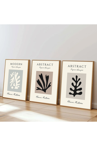 Dekorsiahome Σετ τραπεζιού κουζίνας σαλονιού 3 τεμαχίων με ξύλινο σκελετό SET...