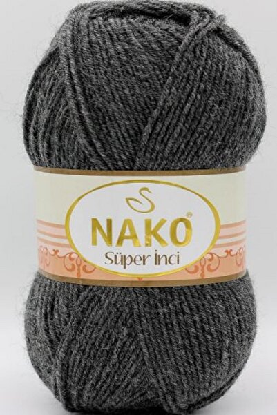 NAKO Super Pearl Dark Gray 1 Piece Color: 193