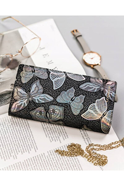 Other Large, vertical women's wallet made of genuine leather with a zipper and magnet - Peterson