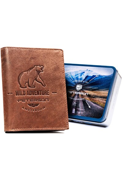 Other Large men's leather wallet in vertical orientation - Peterson