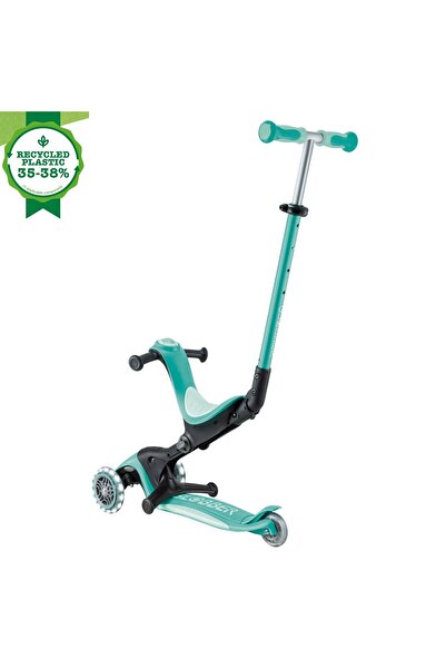 Globber Trotineta Go-Up 4 in 1 Deluxe Lights, , verde
