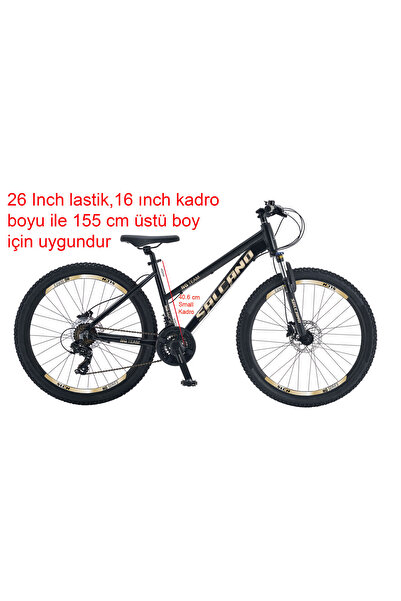 Salcano NG Team Lady 200 26 HD Hidrolik Disk Fren Kadın Dağ Bisikleti (155 cm üstü boy)