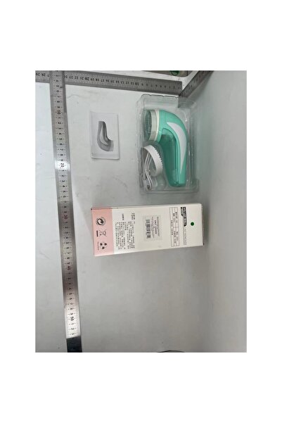 Danex Flippy Lint, Hair and Dust Remover, Stainless Steel Blades, USB-C Rechargeable, 13.5x9 cm, Green