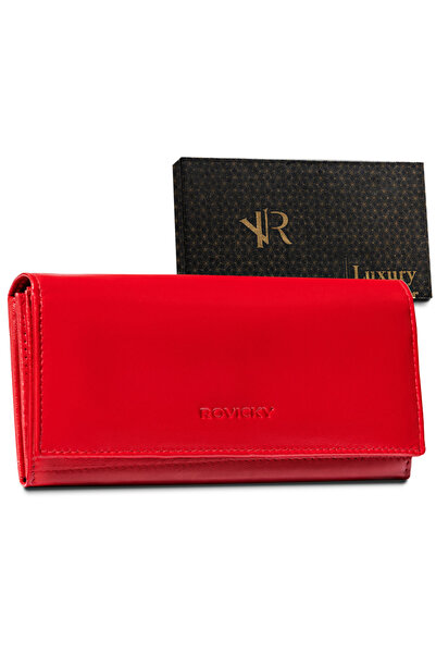 Other Large Leather Wallet with RFID Protect - Rovicky