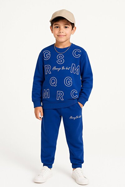 Yalçınoğlu Kids Copii set – 3 fire Ş cu căptușeală din fleece țesătură groasă, costum confortabil de iarnă I cald, moale și confortabil