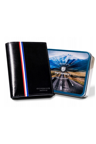 Other Large men's leather wallet without clasp - Peterson