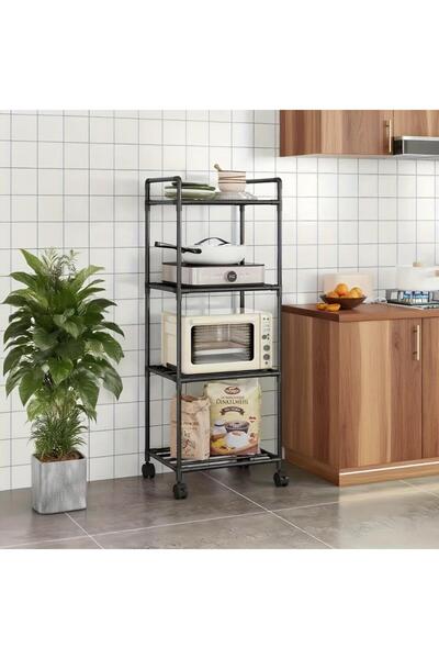 Bin shihoon Multi-layer and multi-purpose kitchen storage rack with wheels