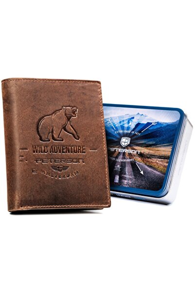 Other Large men's leather wallet in vertical orientation - Peterson