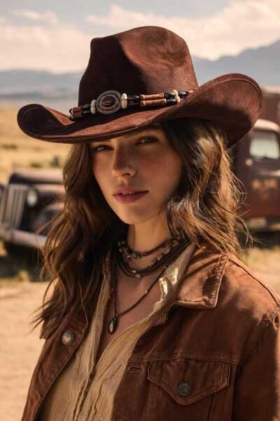 LAGRANZE Desert Spirit Cowboy Hat