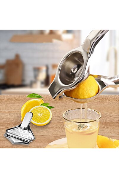 Flippy Manual Citrus Juicer, Flippy, Durable, Quality, 20.5 x 7cm, Stainless Steel, Silver