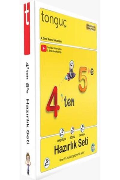 Tonguç Yayınları 4'ten 5'e Hazırlık Seti