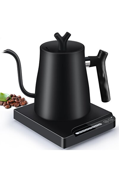 ET-LIFE غلاية كهربائية دقيقة ذات عنق إوزة مصنوعة من الفولاذ المقاوم للصدأ 304...