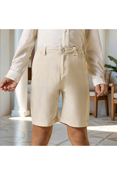 Juniors Textured Waistcoat and Shorts Sets