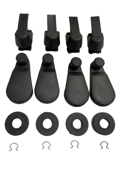 ERBERKLER OTOMOTİV Tofaş Uyumlu Kapı ve Cam Kolu 12 Parça Set – Doğan SLX, Ka...