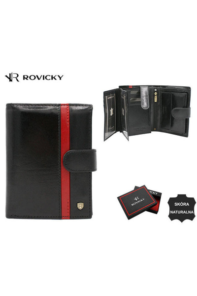 Other Portofel mare din piele pentru bărbați cu sistem RFID - Rovicky