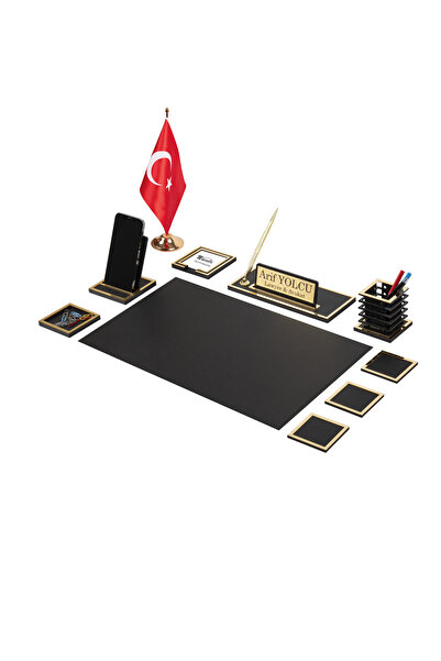 Makroofis Asel Sümen Takımı 10 Parça Siyah Full Set