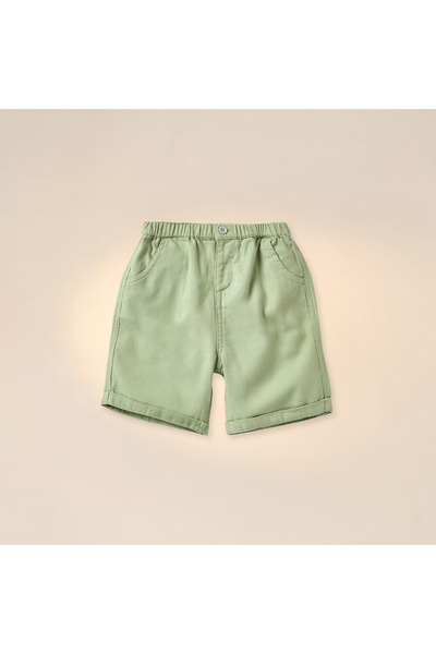 Juniors Embroidered Shirt and Shorts Set