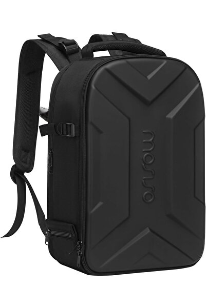 Mosiso حقيبة ظهر للكاميرا، هيكل هندسي صلب مقاوم للماء، حامل ثلاثي القوائم، كم...